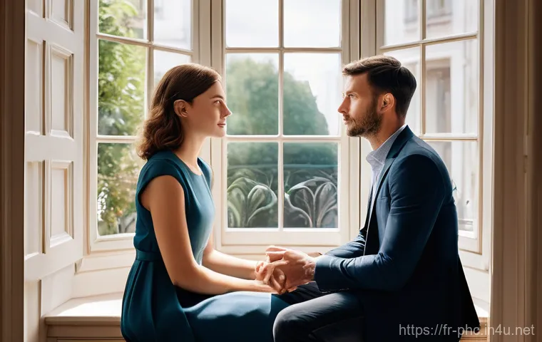 보건소에서의 심리상담 지원 프로그램 - **Prompt:** A young adult (late teens to early 30s), appearing thoughtful and somewhat relieved, sit...