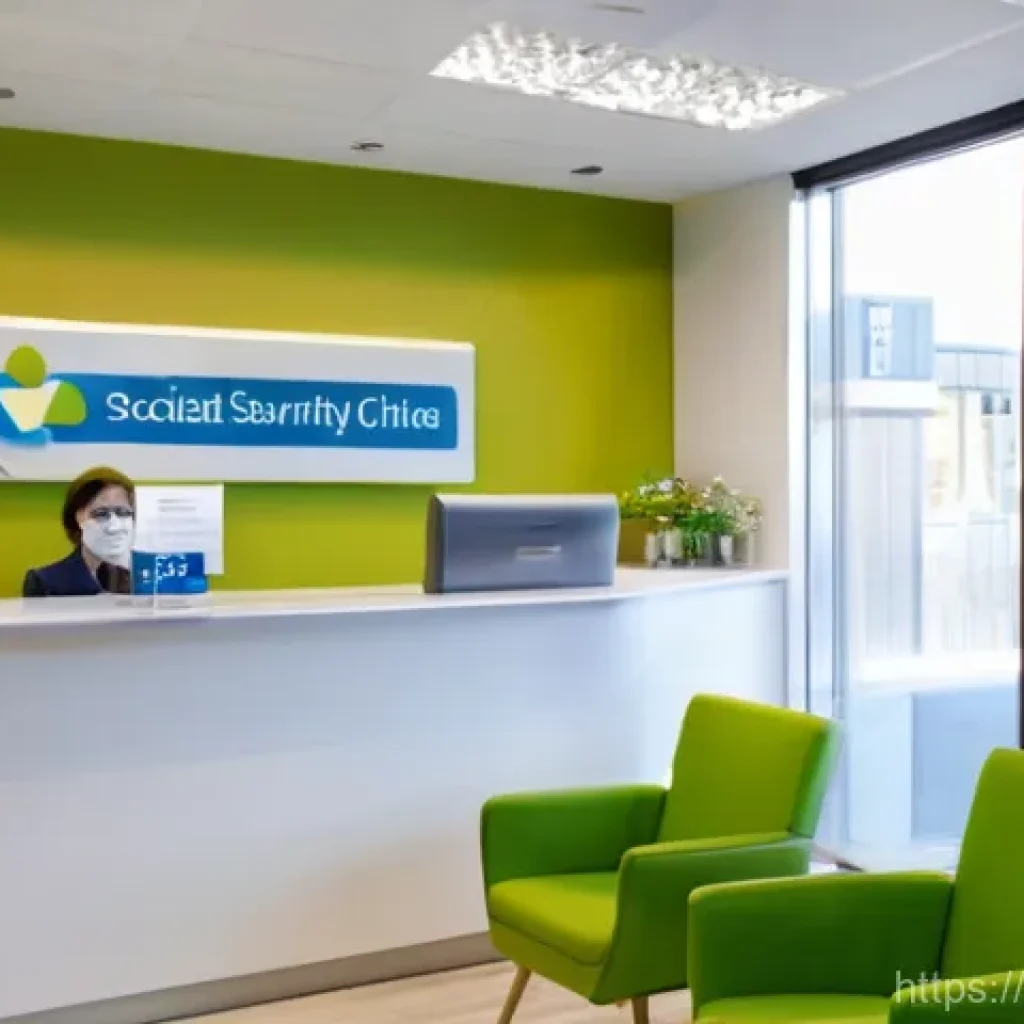 보건소에서의 구강 검진 후기 - **Prompt:** A brightly lit, modern French dental clinic reception area. A friendly female receptioni...